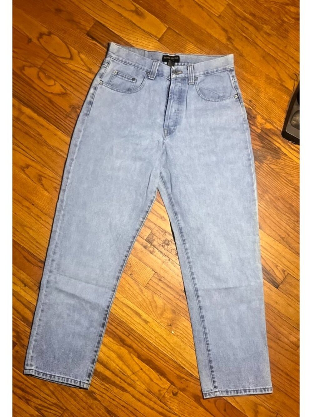 Vintage Banana Republic Jeans Made in Italy 100% Cotton Light Wash Denim Size 32